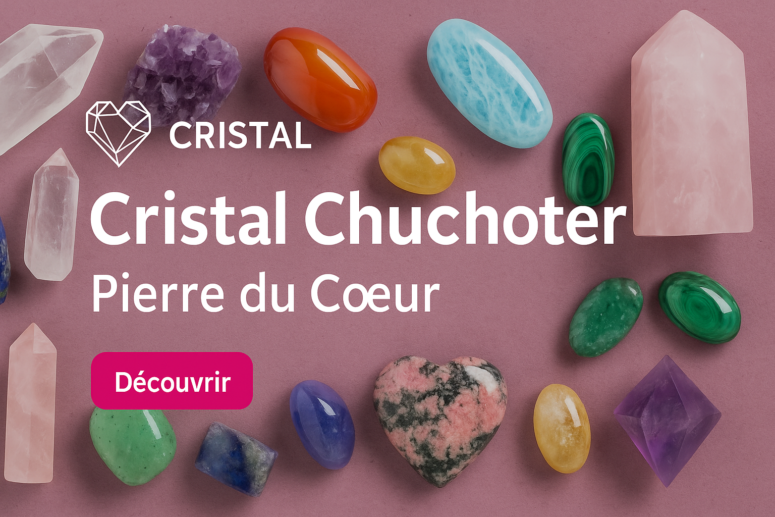 Bannière Cristal chuchoter